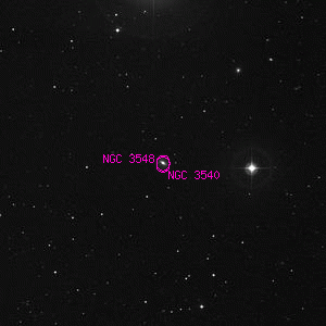 DSS image of NGC 3540