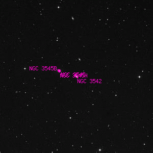 DSS image of NGC 3542
