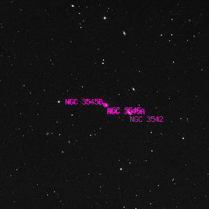 DSS image of NGC 3545B