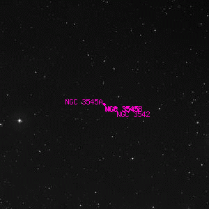 DSS image of NGC 3545