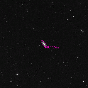DSS image of NGC 3549