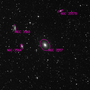 DSS image of NGC 3557