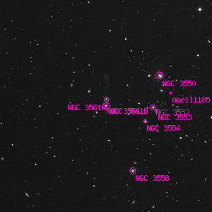 DSS image of NGC 3561B