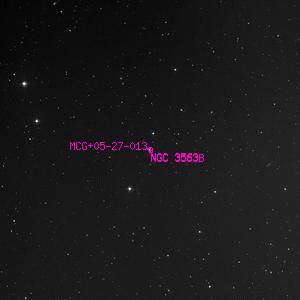 DSS image of NGC 3563