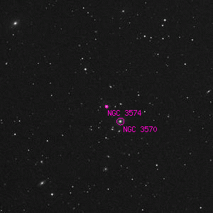 DSS image of NGC 3574