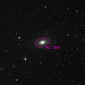 DSS image of NGC 3585