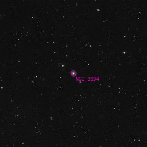 DSS image of NGC 3594