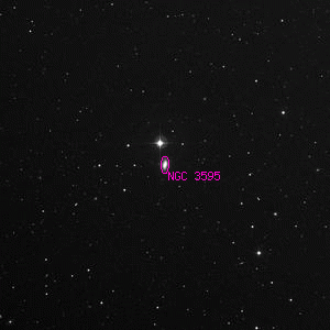 DSS image of NGC 3595