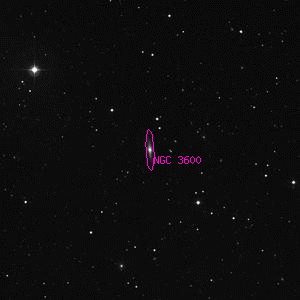 DSS image of NGC 3600