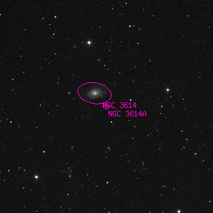 DSS image of NGC 3614A