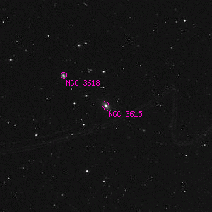 DSS image of NGC 3615