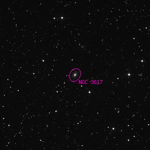 DSS image of NGC 3617