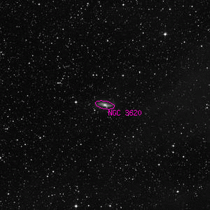 DSS image of NGC 3620