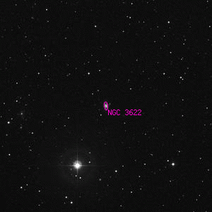 DSS image of NGC 3622