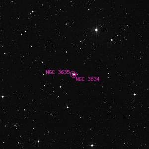 DSS image of NGC 3634