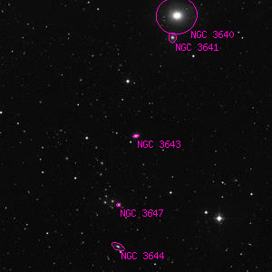 DSS image of NGC 3643
