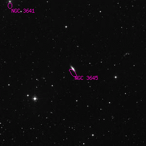 DSS image of NGC 3645