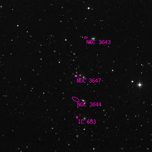 DSS image of NGC 3647