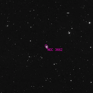DSS image of NGC 3662