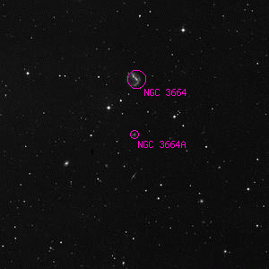DSS image of NGC 3664A