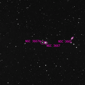DSS image of NGC 3667A