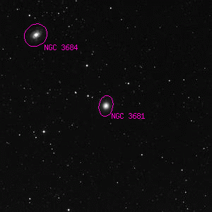 DSS image of NGC 3681