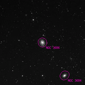 DSS image of NGC 3686