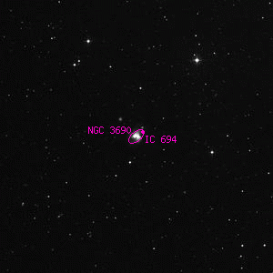 DSS image of NGC 3690