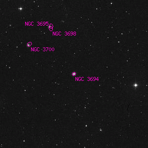 DSS image of NGC 3694