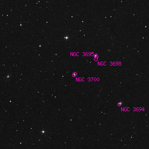 DSS image of NGC 3700