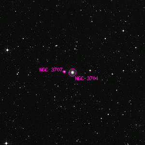 DSS image of NGC 3704