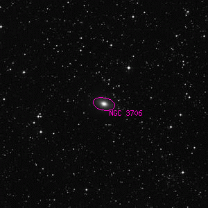 DSS image of NGC 3706