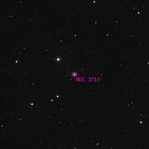 DSS image of NGC 3710
