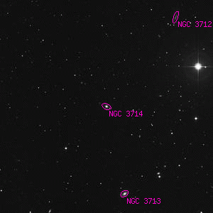 DSS image of NGC 3714
