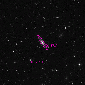 DSS image of NGC 3717