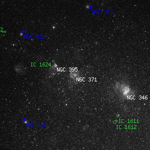 DSS image of NGC 371