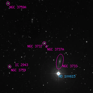 DSS image of NGC 3737A