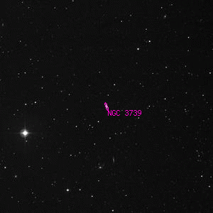 DSS image of NGC 3739
