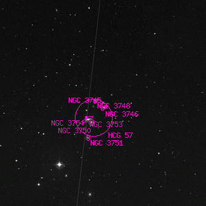 DSS image of NGC 3745