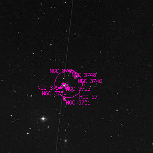 DSS image of NGC 3746