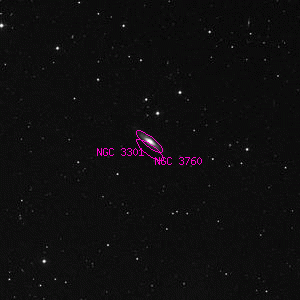 DSS image of NGC 3760
