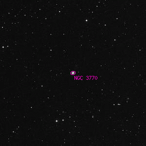 DSS image of NGC 3770