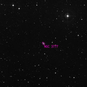 DSS image of NGC 3777
