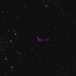 DSS image of NGC 377