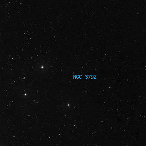 DSS image of NGC 3792