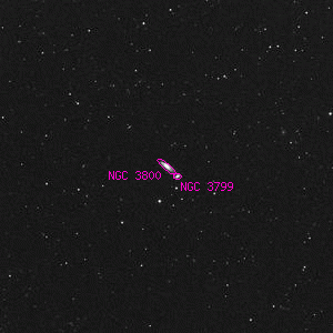 DSS image of NGC 3800