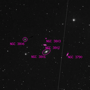 DSS image of NGC 3802
