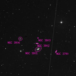 DSS image of NGC 3803