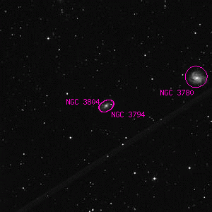 DSS image of NGC 3804