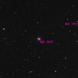 DSS image of NGC 3805
